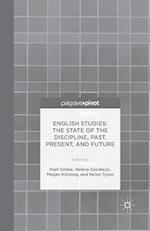 English Studies: The State of the Discipline, Past, Present, and Future