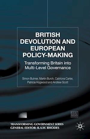 British Devolution and European Policy-Making