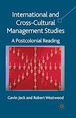 International and Cross-Cultural Management Studies