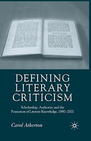 Defining Literary Criticism