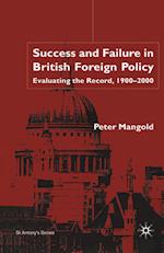 Success and Failure in British Foreign Policy