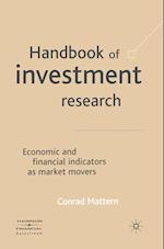 Handbook of Investment Research