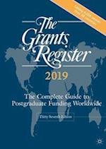 The Grants Register 2019