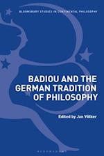 Badiou and the German Tradition of Philosophy