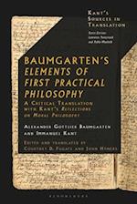 Baumgarten's Elements of First Practical Philosophy