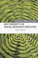 Key Concepts in Social Research Methods