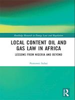 Local Content Oil and Gas Law in Africa