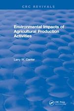 Environmental Impact of Agricultural Production Activities