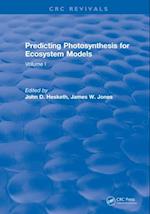 Predicting Photosynthesis For Ecosystem Models