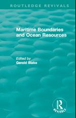 Routledge Revivals: Maritime Boundaries and Ocean Resources (1987)