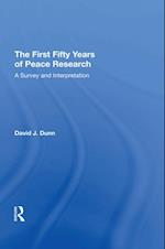 First Fifty Years of Peace Research