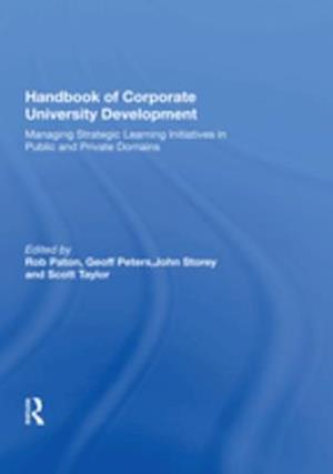 Handbook of Corporate University Development