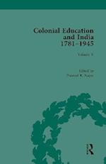 Colonial Education and India 1781-1945