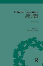 Colonial Education and India 1781-1945