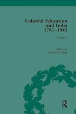 Colonial Education and India 1781-1945