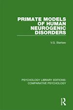 Primate Models of Human Neurogenic Disorders