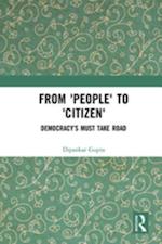 From 'People' to 'Citizen'