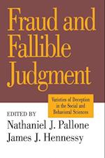 Fraud and Fallible Judgement