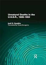 Unnatural Deaths in the U.S.S.R.