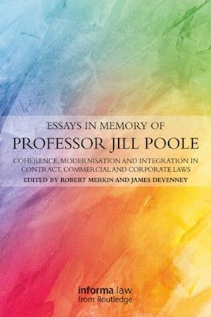 Essays in Memory of Professor Jill Poole