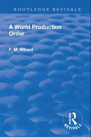 Revival: A World Production Order (1935)