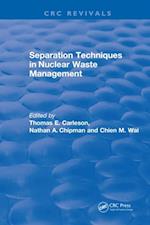 Separation Techniques in Nuclear Waste Management (1995)