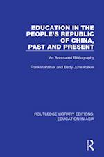 Education in the People's Republic of China, Past and Present
