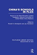 China''s Schools in Flux