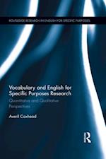 Vocabulary and English for Specific Purposes Research