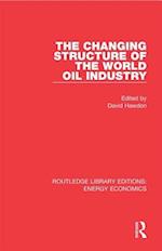 Changing Structure of the World Oil Industry