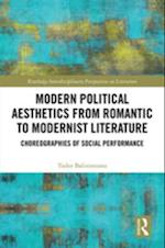 Modern Political Aesthetics from Romantic to Modernist Fiction