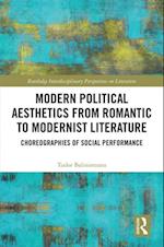 Modern Political Aesthetics from Romantic to Modernist Fiction