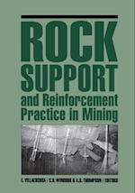 Rock Support and Reinforcement Practice in Mining