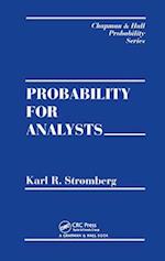 Probability For Analysts