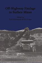 Off-highway Haulage in Surface Mines