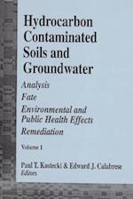 Hydrocarbon Contaminated Soils and Groundwater