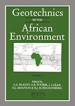 Geotechnics in the African Environment, volume 1