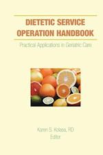 Dietetic Service Operation Handbook