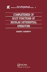 Completeness of Root Functions of Regular Differential Operators