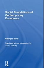 Social Foundations of Contemporary Economics