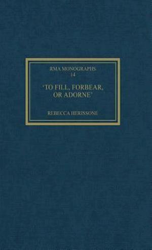 'To fill, forbear, or adorne'