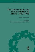 Government and Administration of Africa, 1880-1939