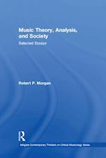 Music Theory, Analysis, and Society