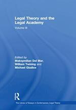 Legal Theory and the Legal Academy