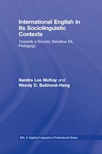 International English in Its Sociolinguistic Contexts