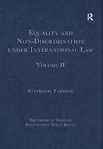 Equality and Non-Discrimination under International Law