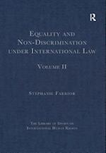 Equality and Non-Discrimination under International Law