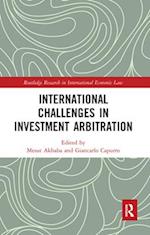 International Challenges in Investment Arbitration