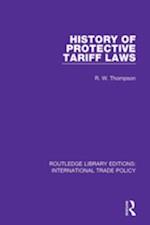 History of Protective Tariff Laws