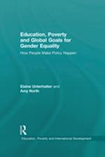 Education, Poverty and Global Goals for Gender Equality